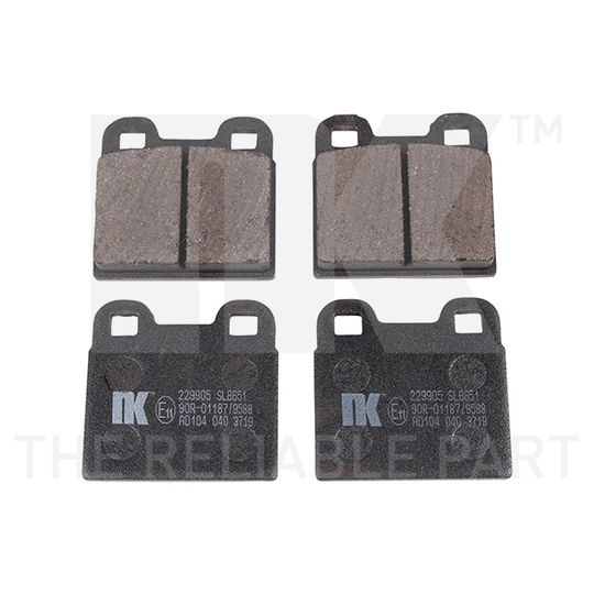 229905 - Brake Pad Set, disc brake 