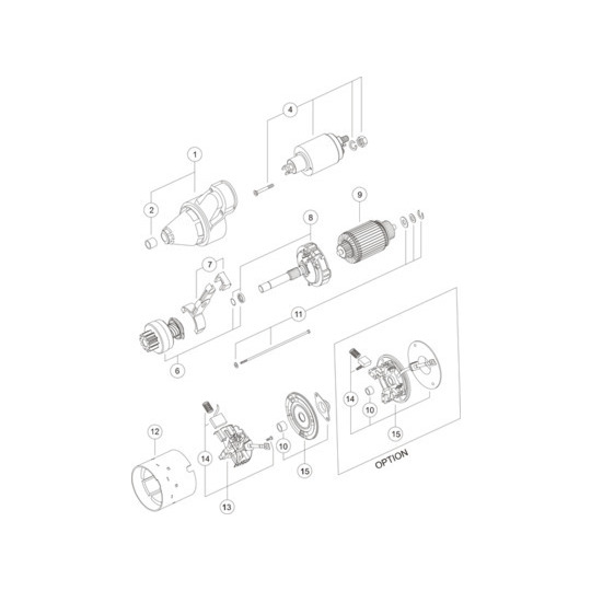 MS 1067 - Starter 