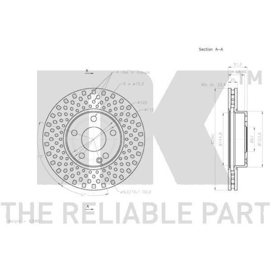 2033111 - Brake Disc 