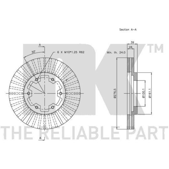 202250 - Brake Disc 