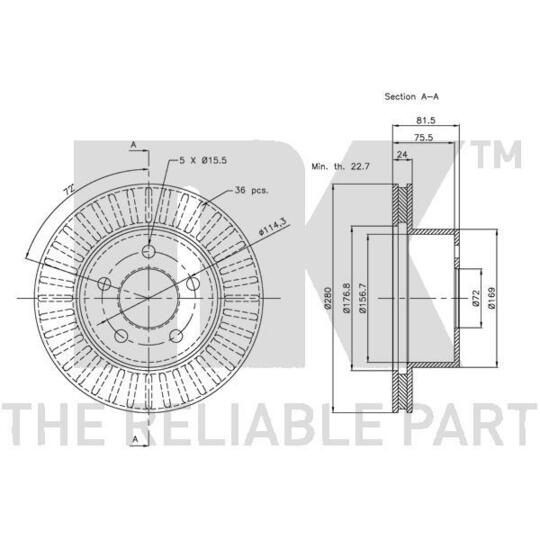 209306 - Brake Disc 