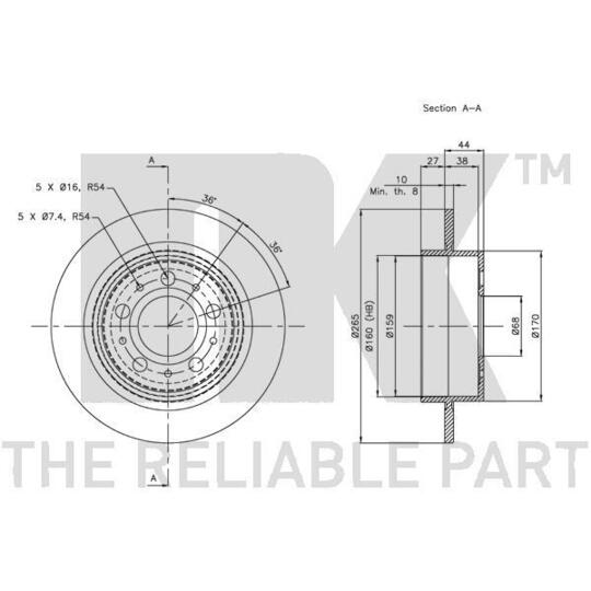 204844 - Brake Disc 