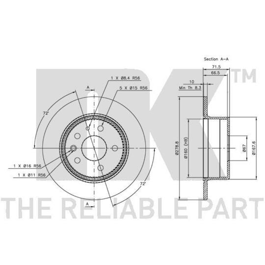 203305 - Brake Disc 