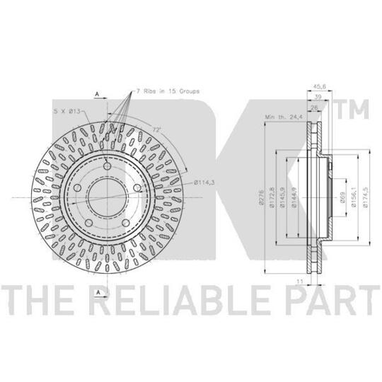 313057 - Brake Disc 