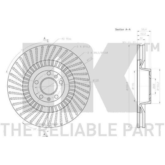 2047125 - Brake Disc 