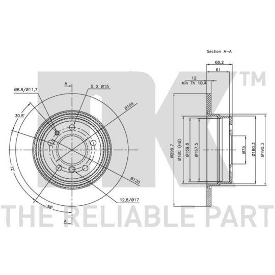 201523 - Brake Disc 