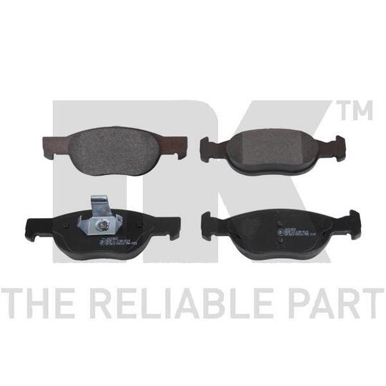 222363 - Brake Pad Set, disc brake 