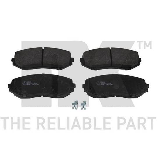 225220 - Brake Pad Set, disc brake 