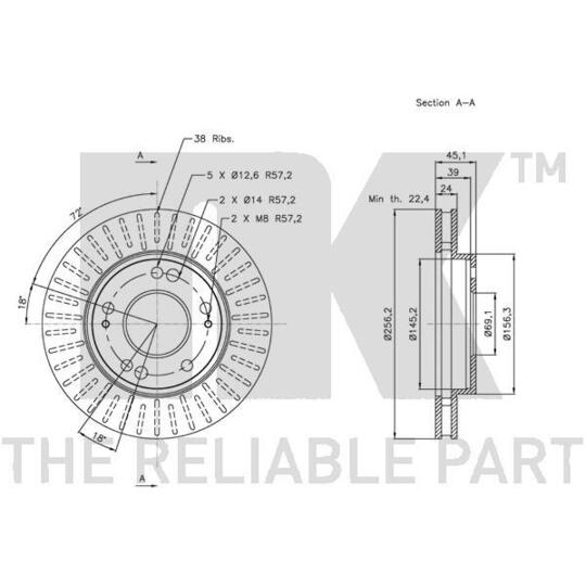 203038 - Brake Disc 