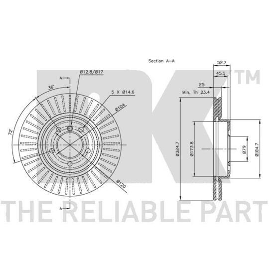 311543 - Brake Disc 