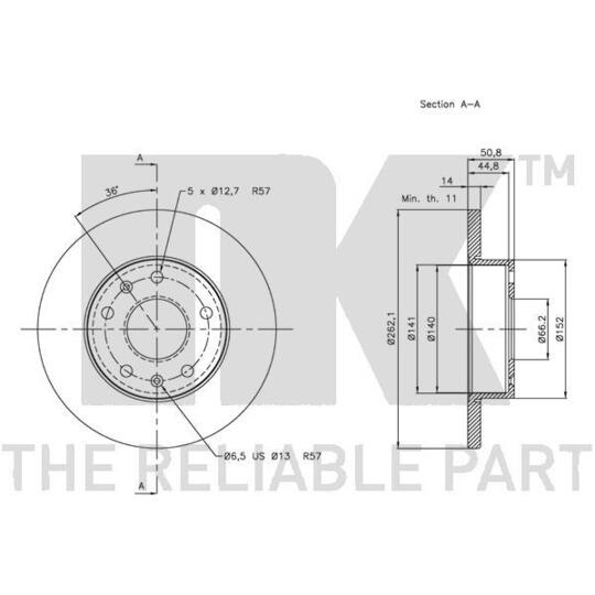 204014 - Brake Disc 