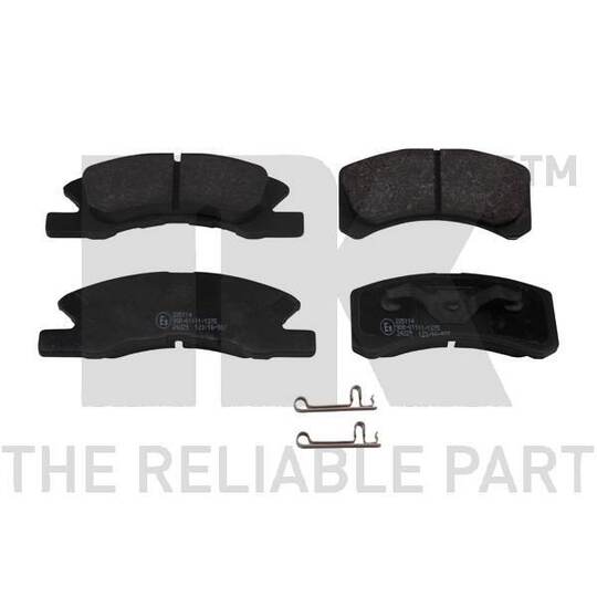 225114 - Brake Pad Set, disc brake 