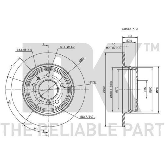 201520 - Brake Disc 