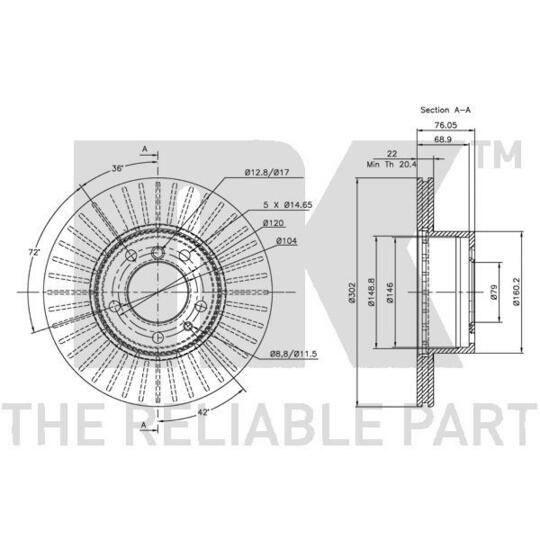 201519 - Brake Disc 