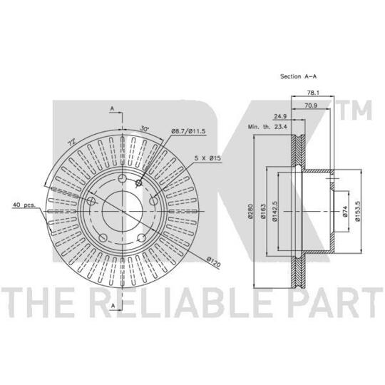 201528 - Brake Disc 