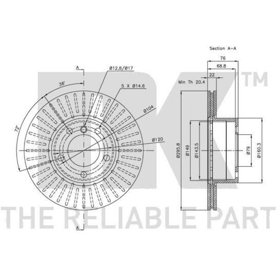 201536 - Brake Disc 