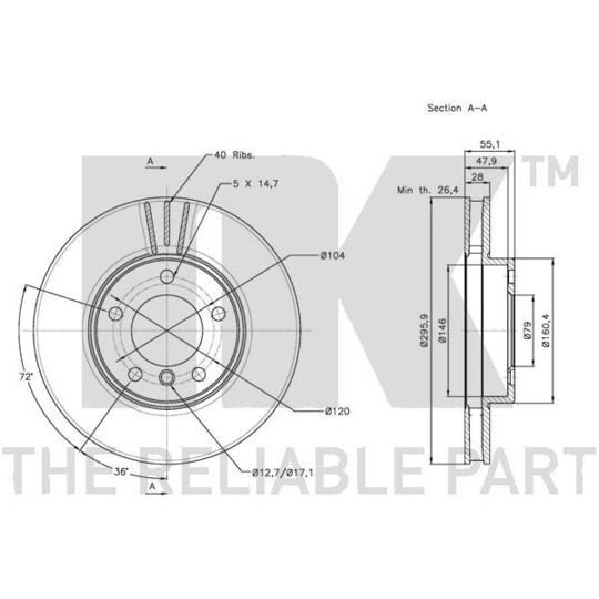 201551 - Brake Disc 