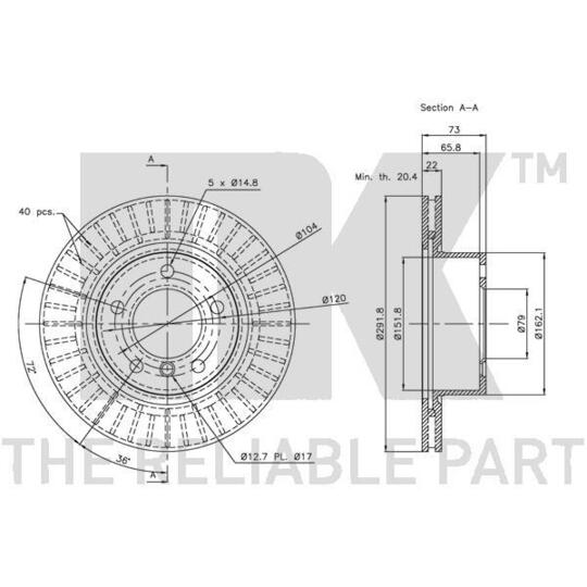 201555 - Brake Disc 