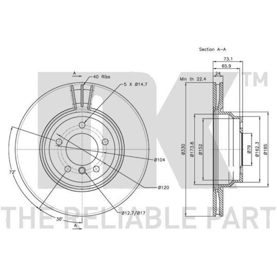 201568 - Brake Disc 