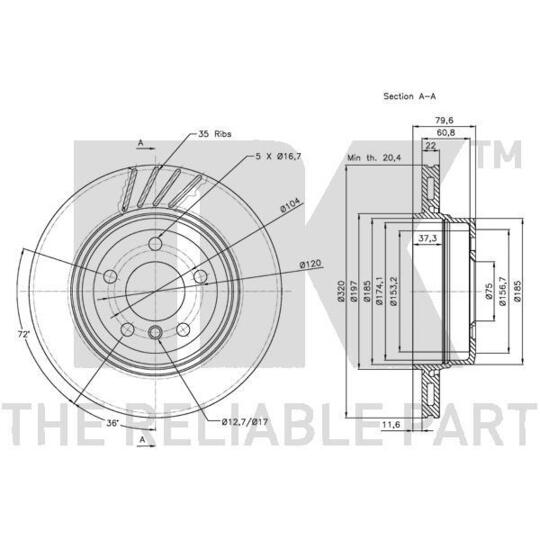 201565 - Brake Disc 