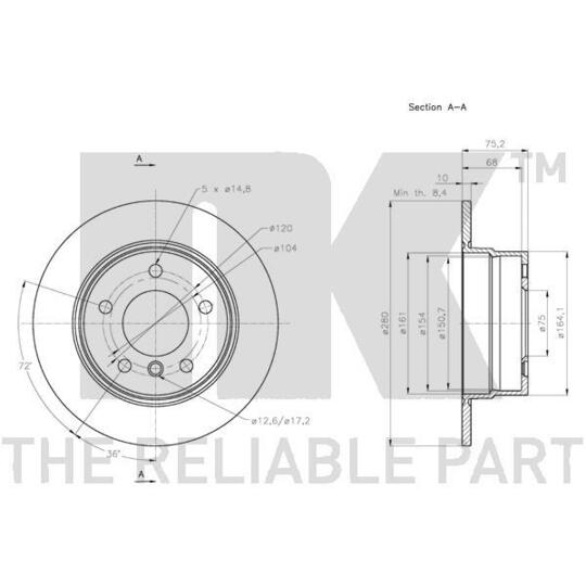 201586 - Brake Disc 