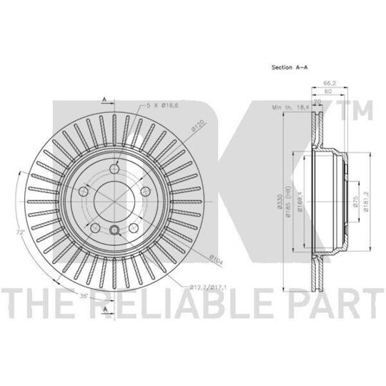 201599 - Brake Disc 