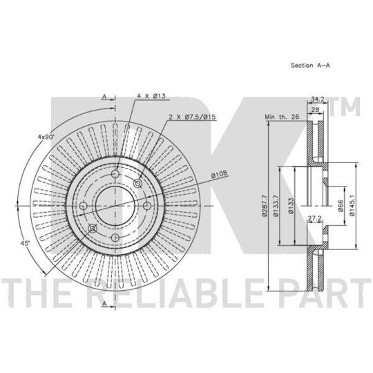 201928 - Brake Disc 