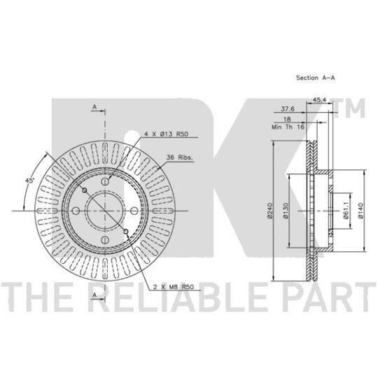 202232 - Brake Disc 