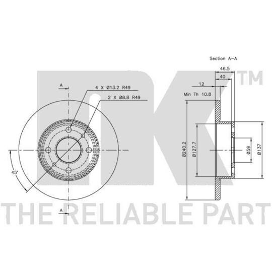 202314 - Brake Disc 