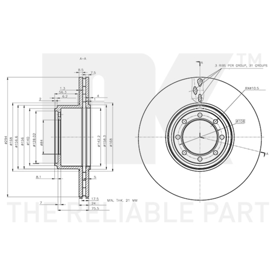 202355 - Brake Disc 