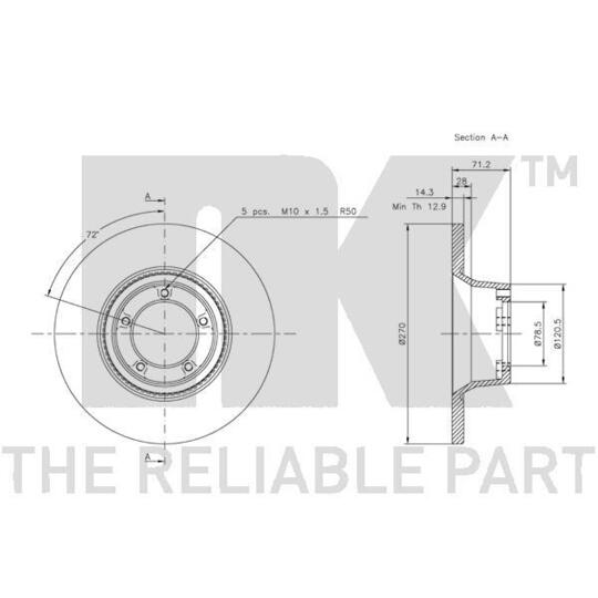 202517 - Brake Disc 