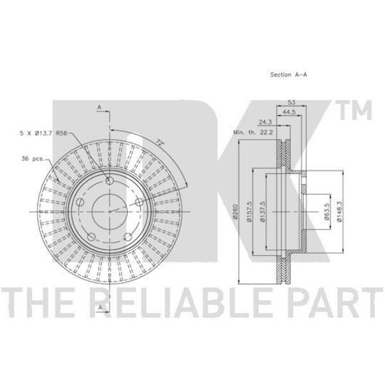 202521 - Brake Disc 