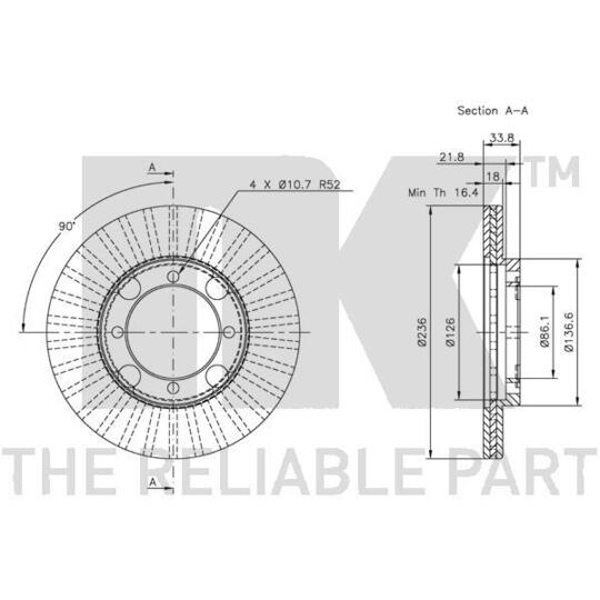 203011 - Brake Disc 