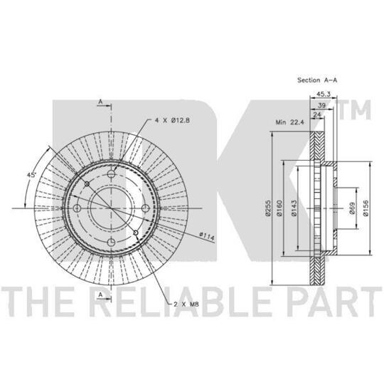 203010 - Brake Disc 