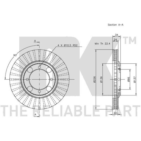 203012 - Brake Disc 