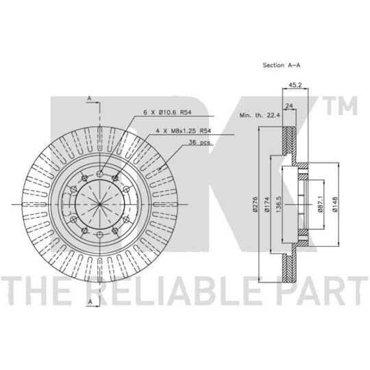 203016 - Brake Disc 