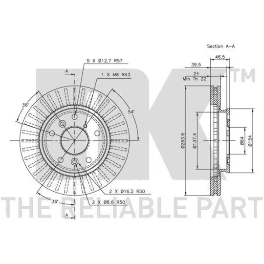 203220 - Brake Disc 