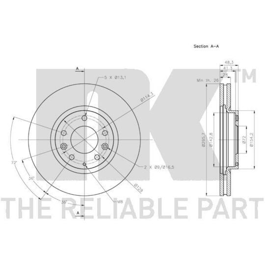 203275 - Brake Disc 