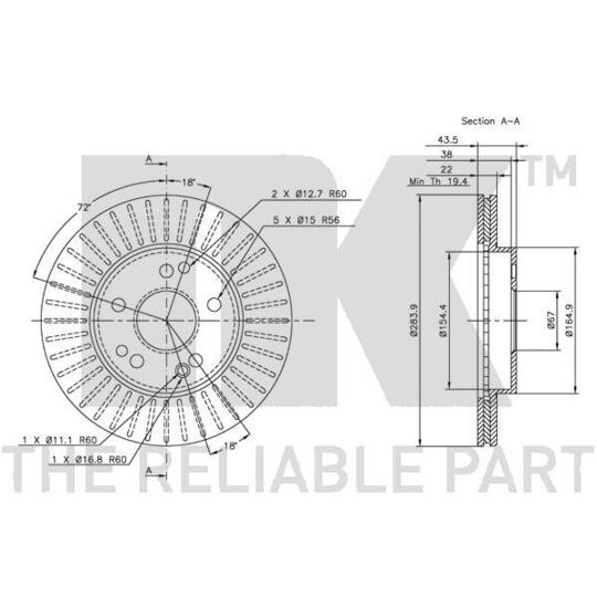 203308 - Brake Disc 