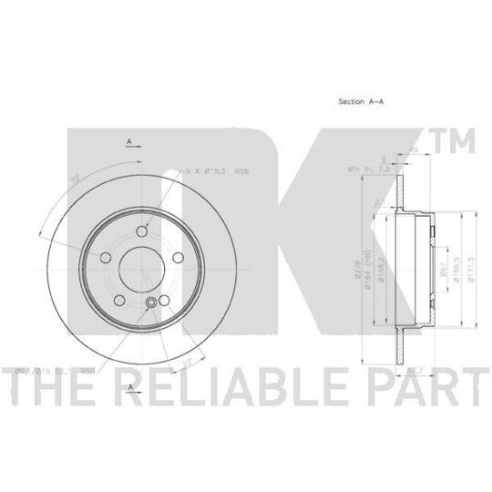 2033104 - Brake Disc 