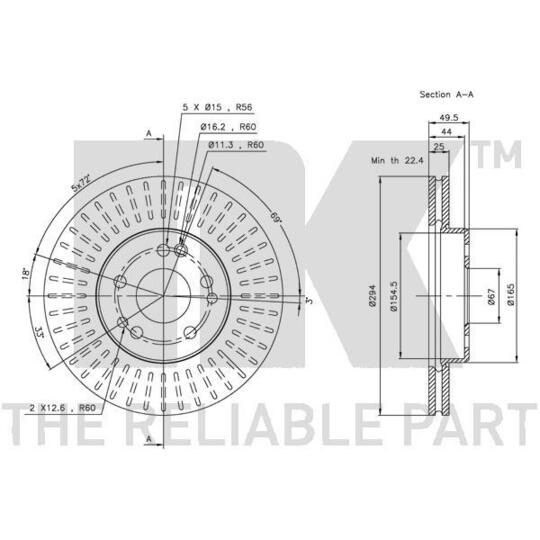 203338 - Brake Disc 