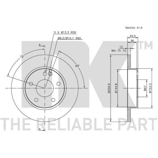 203345 - Brake Disc 