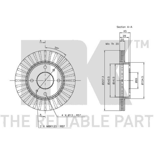 203403 - Brake Disc 