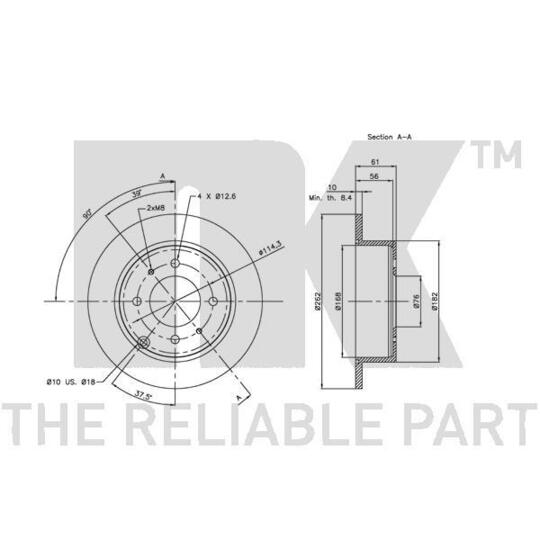 203412 - Brake Disc 