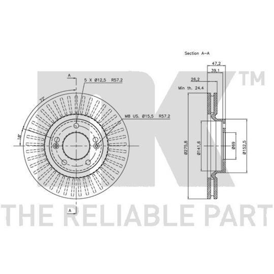 203413 - Brake Disc 