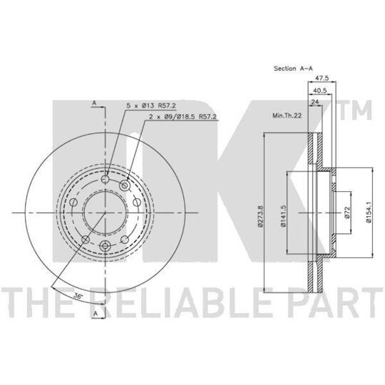 203506 - Brake Disc 