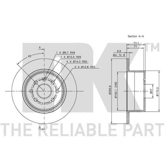 203619 - Brake Disc 