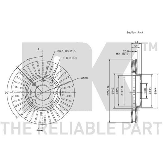 203629 - Brake Disc 