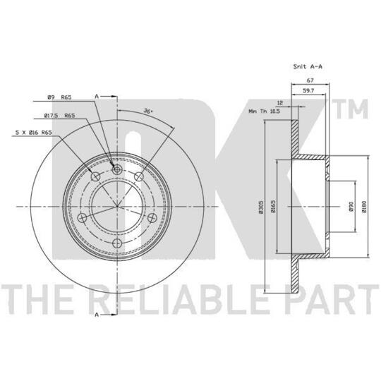 203643 - Brake Disc 