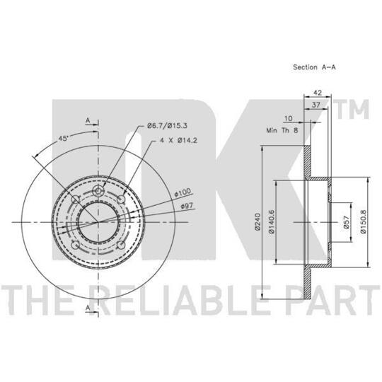 203633 - Brake Disc 